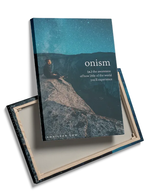 Onism Bevidsthed Plakat