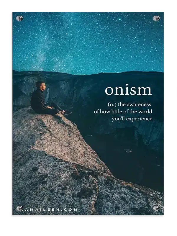 Onism Bevidsthed Plakat