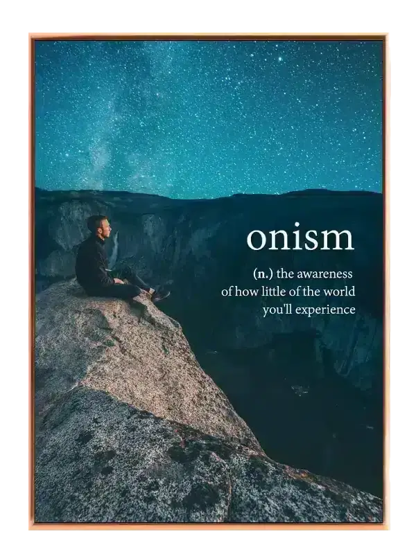 Onism Bevidsthed Plakat