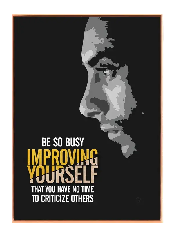 Bliv Bedre Selv Plakat