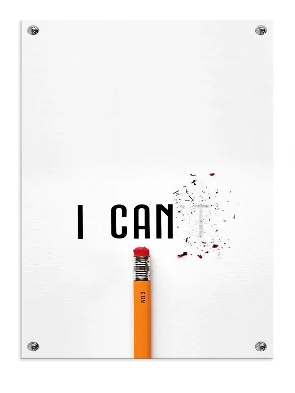 I Can Ikke Plakat