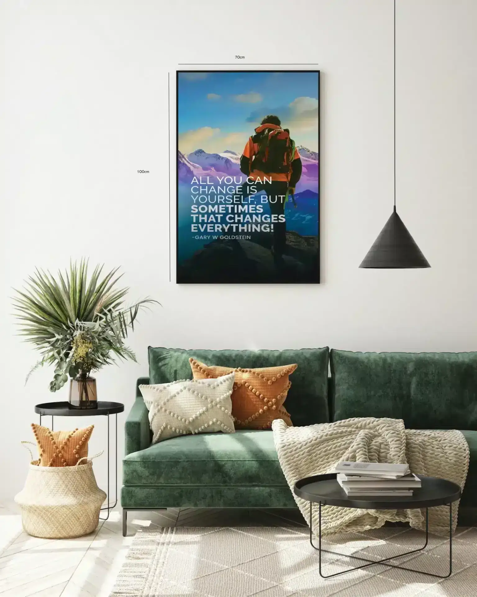 Forandring Starter Med Dig Plakat