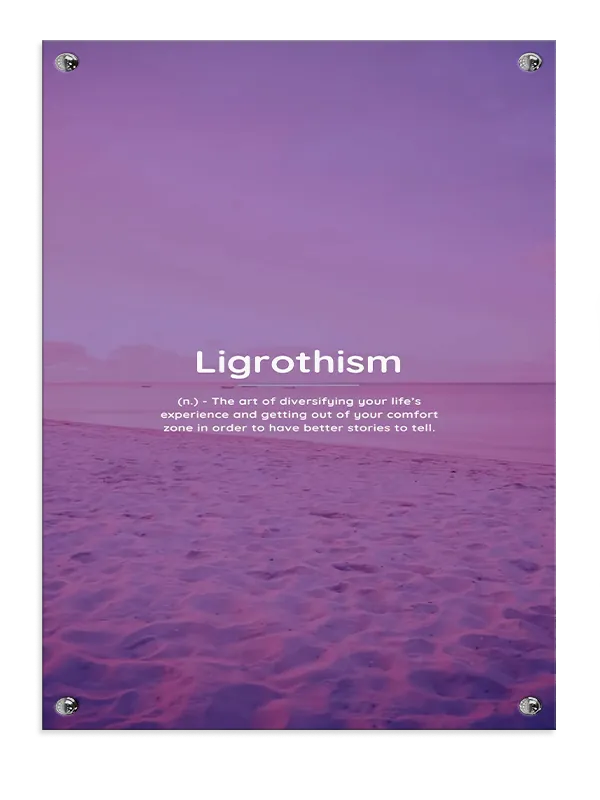 Ligrothism Motivationsplakat