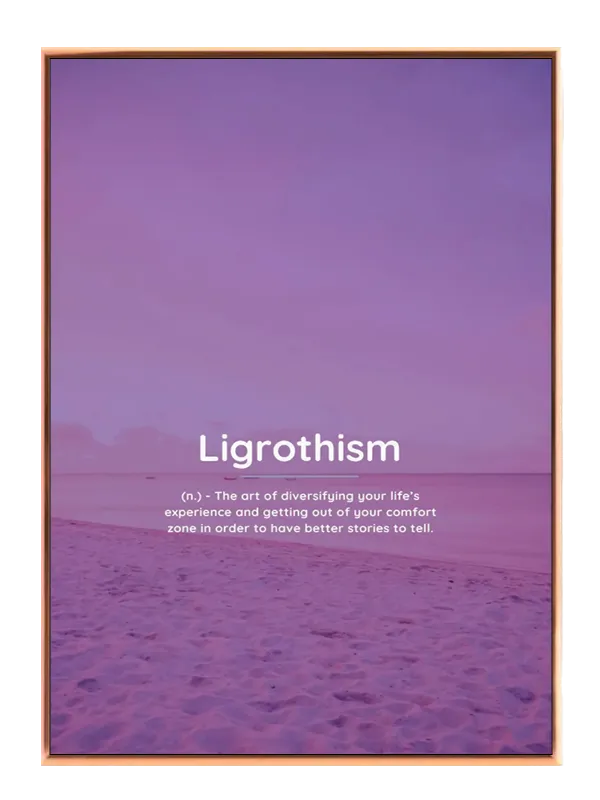Ligrothism Motivationsplakat