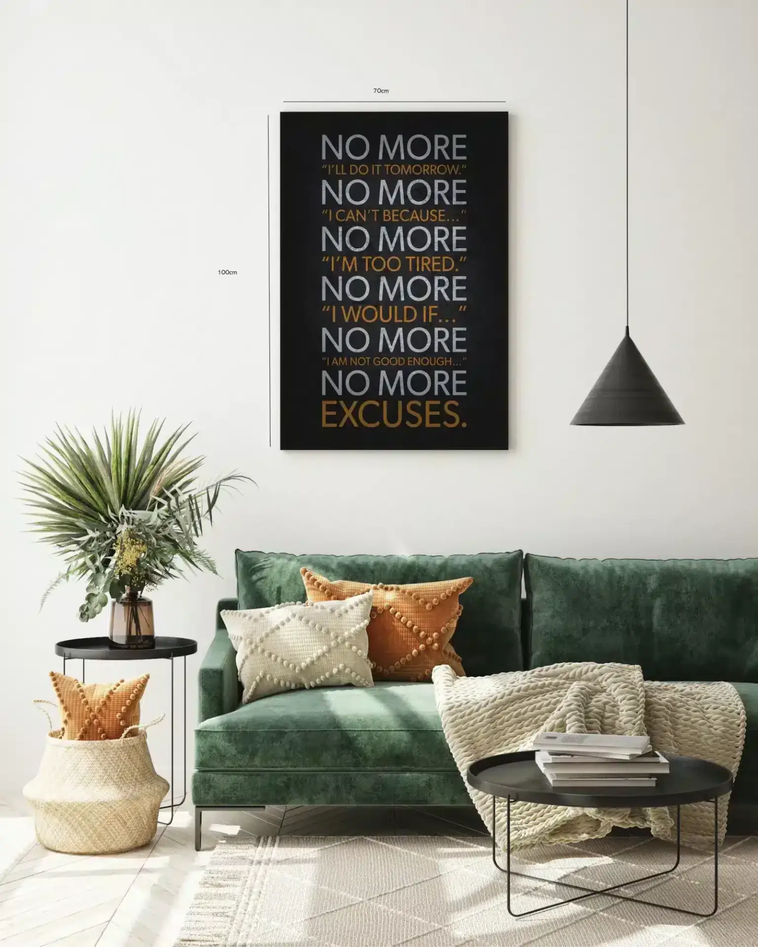 Ingen Flere Undskyldninger Plakat