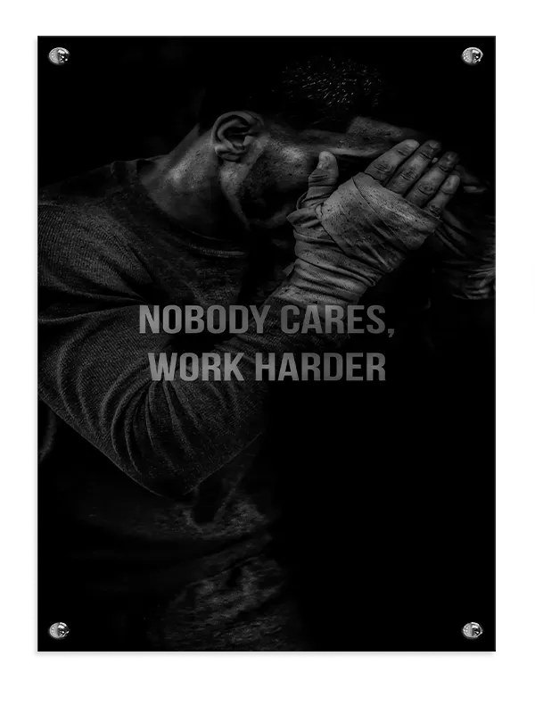 Arbejd Hårdere Plakat