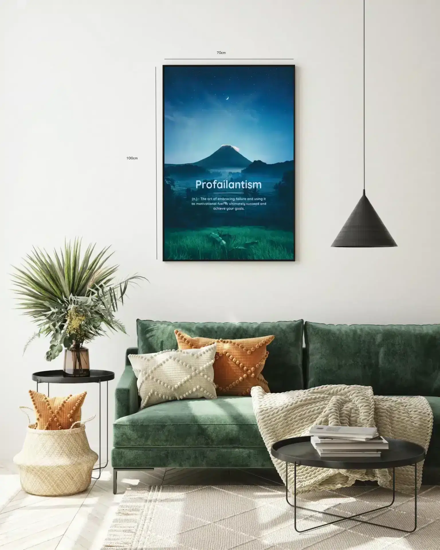 Motiverende Profailantism Plakat