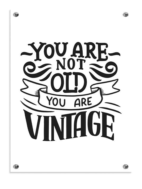 Du Er Vintage Plakat