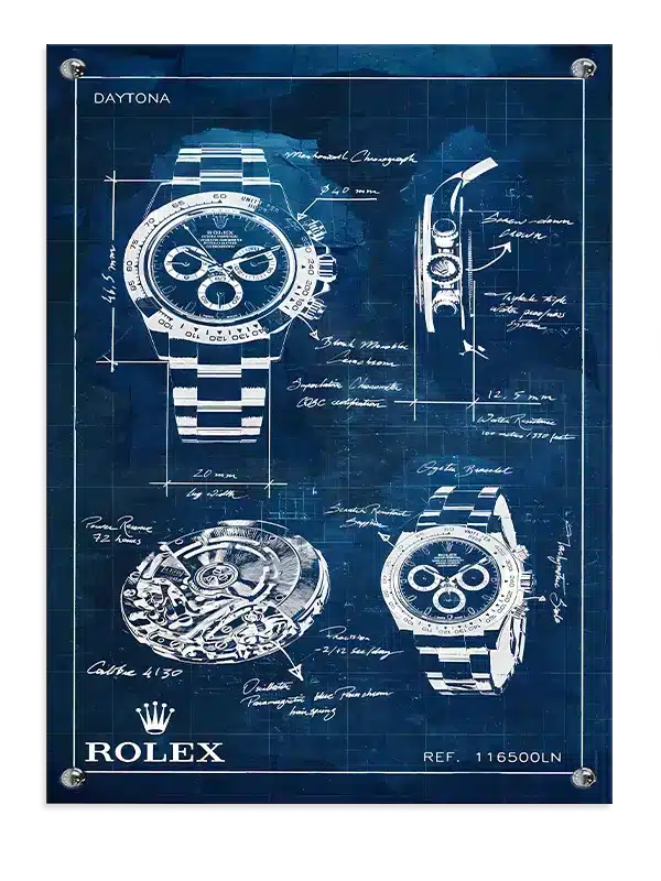 Rolex Ikonisk Luksus Plakat
