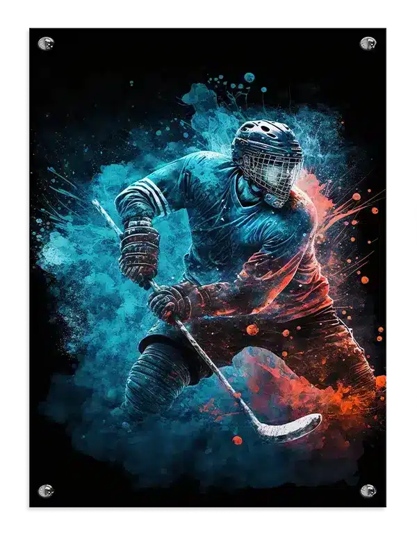 Ishockeyens Dynamiske Farvespil