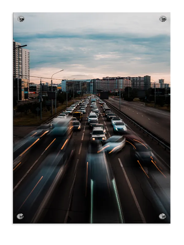 Aftenmylder på Bred Motorvej