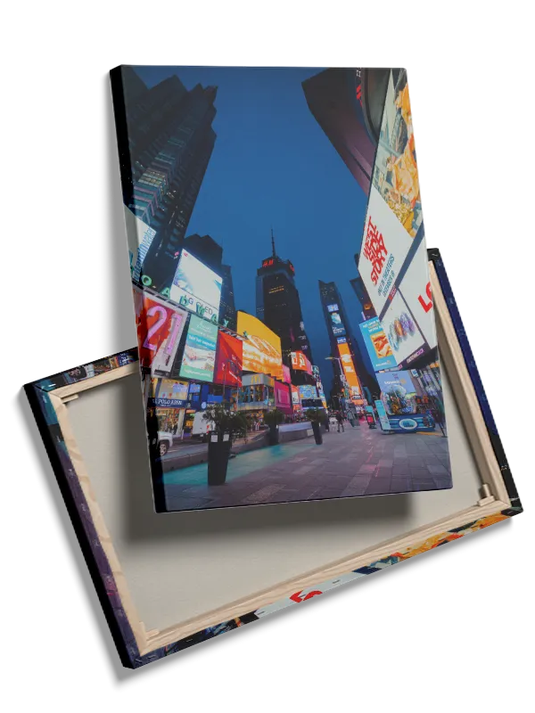 Times Square Neon ved Skumring