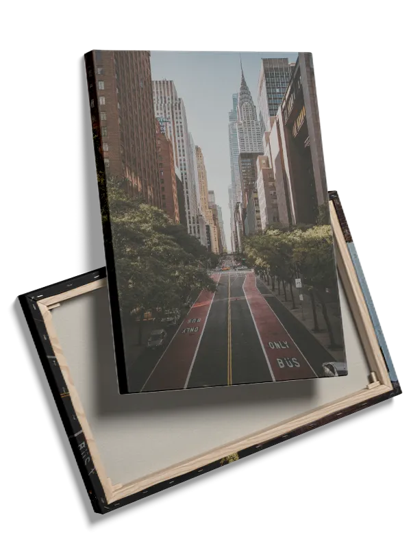 Chrysler Building Over Avenue