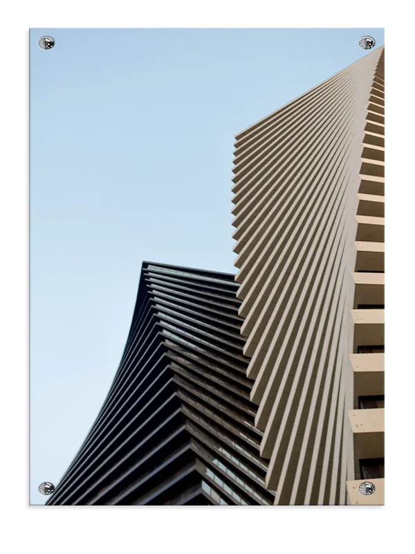 Moderne Højhuse Mod Himlen