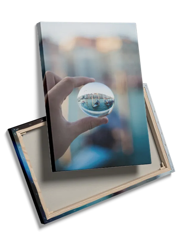 Compact Lens Cityscape Reflection