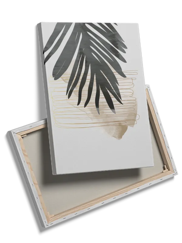 Emerald Palm Layers Plakat
