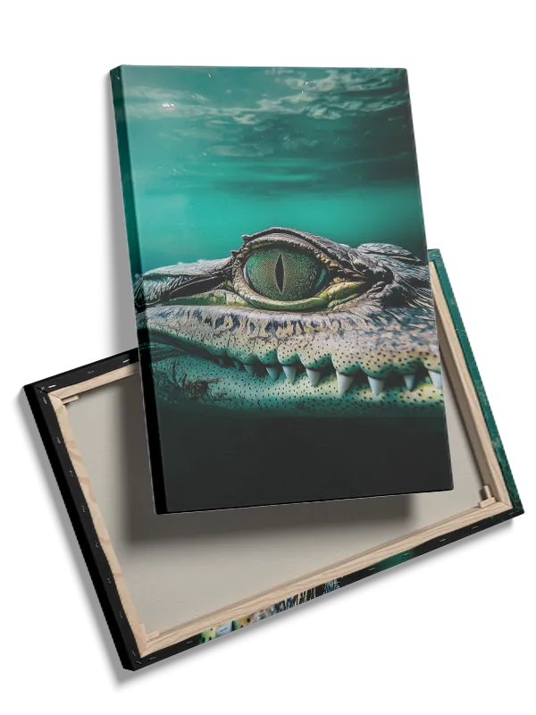 Crocodile Eye Plakat