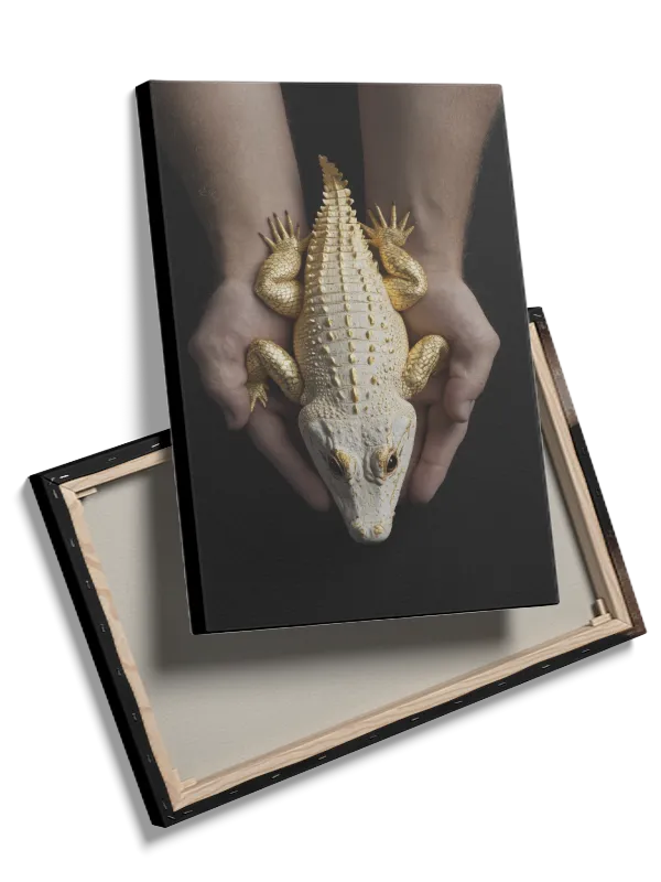 Golden Crocodile Plakat