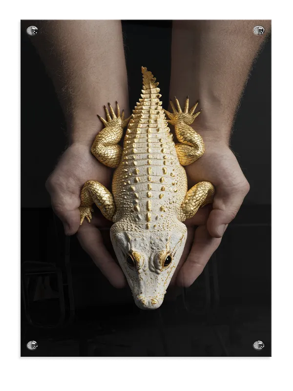 Golden Crocodile Plakat