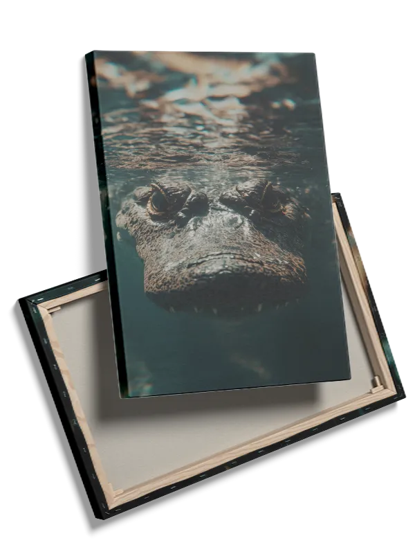 Crocodile Face Plakat