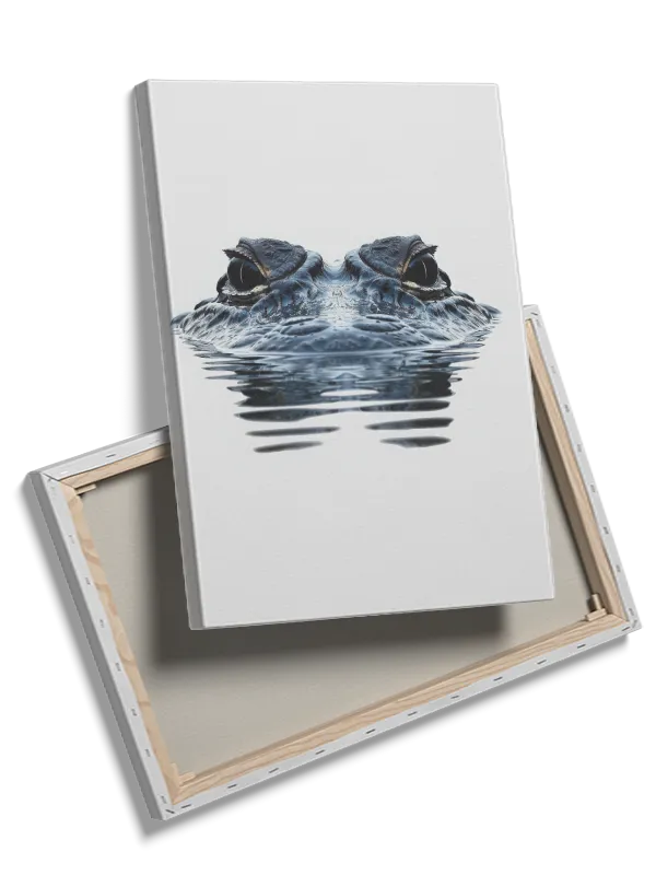 Bi Alligator Eyes Plakat