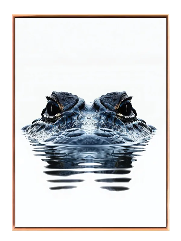 Bi Alligator Eyes Plakat