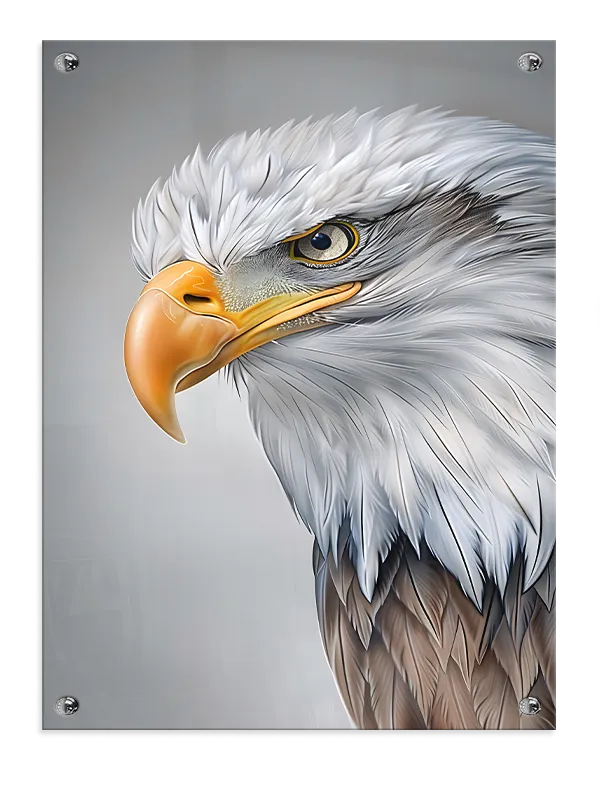 Bald Eagle Closeup Plakat