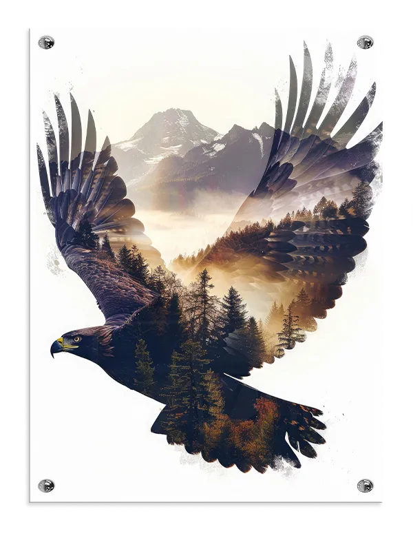 Golden Eagle Flight Plakat
