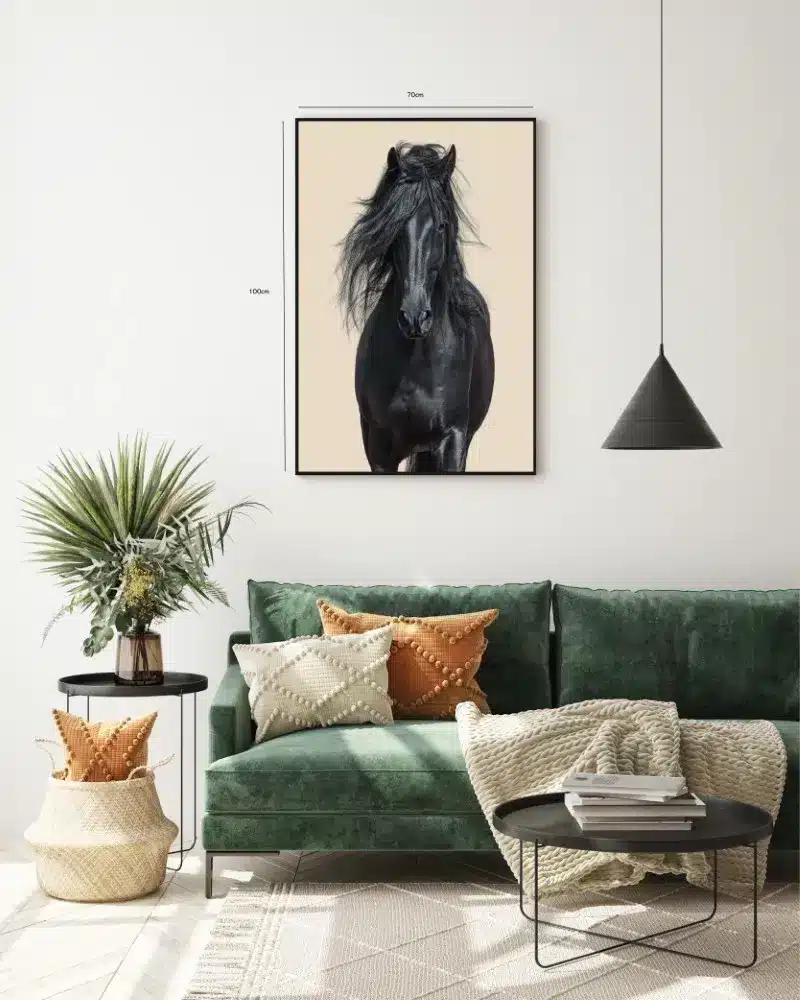 Friesian Horse Plakat