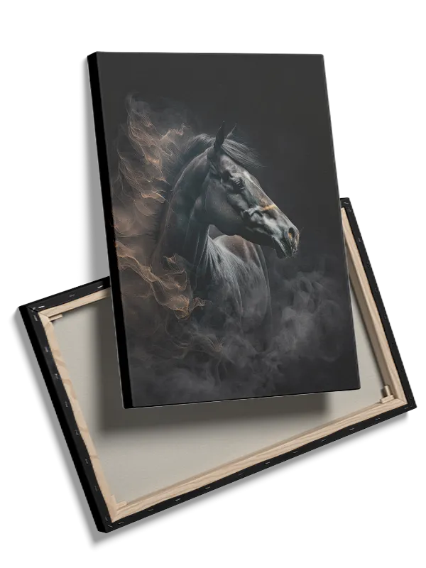 Black Horse Smoke Plakat