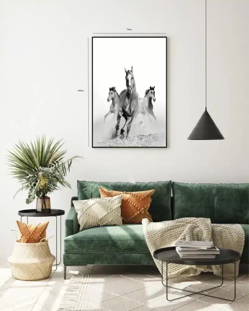 Running Horses Plakat