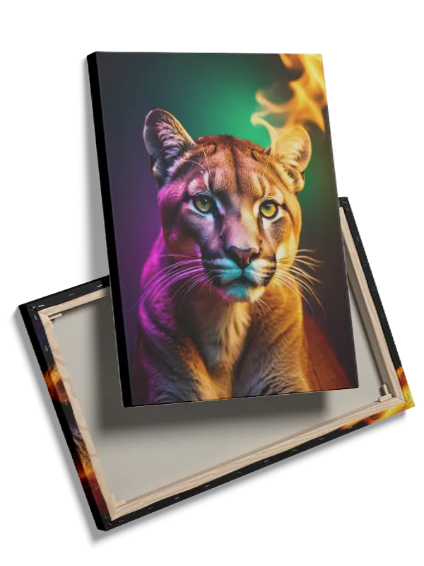 Ko Puma Portrait Plakat