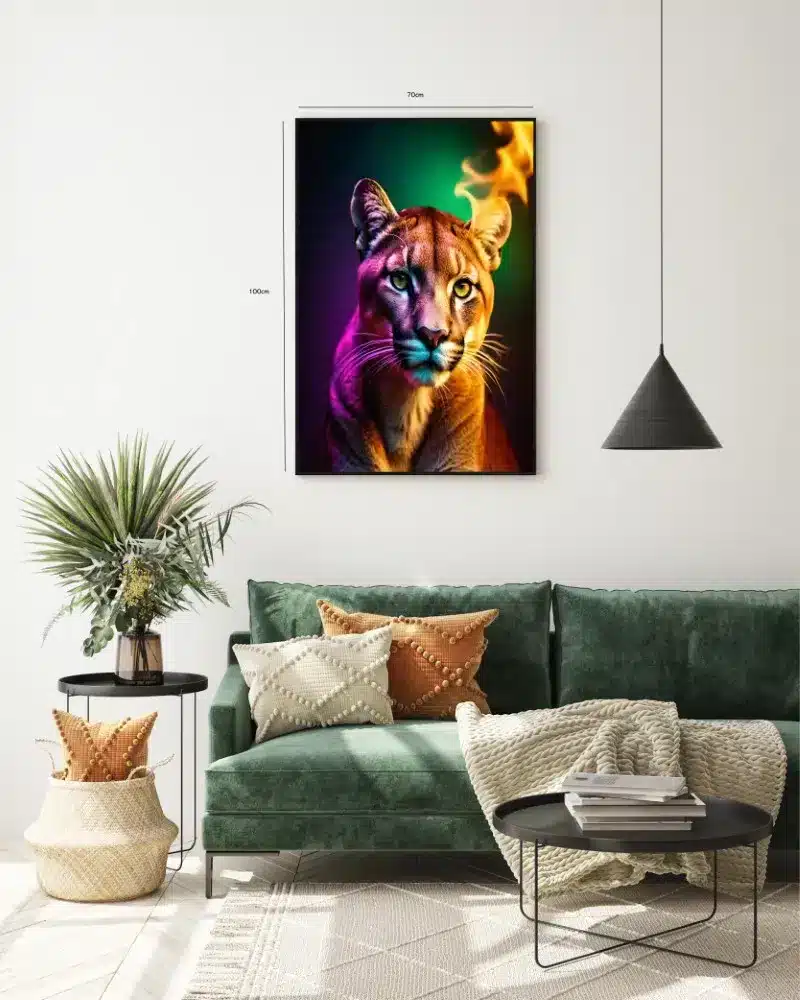 Ko Puma Portrait Plakat