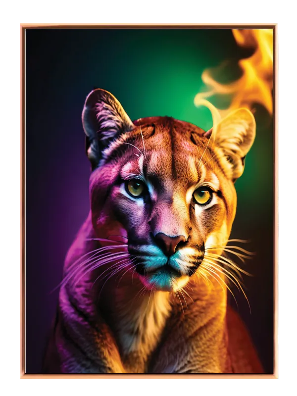 Ko Puma Portrait Plakat