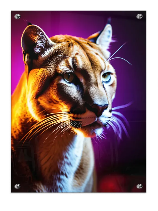 Kat Cougar Plakat