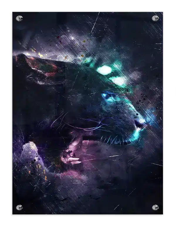 Panther Nightlight Plakat