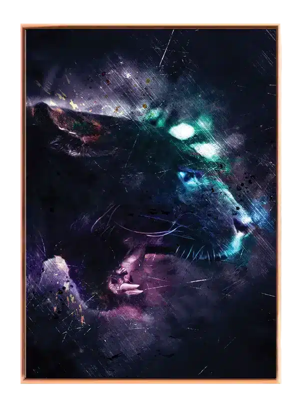 Panther Nightlight Plakat