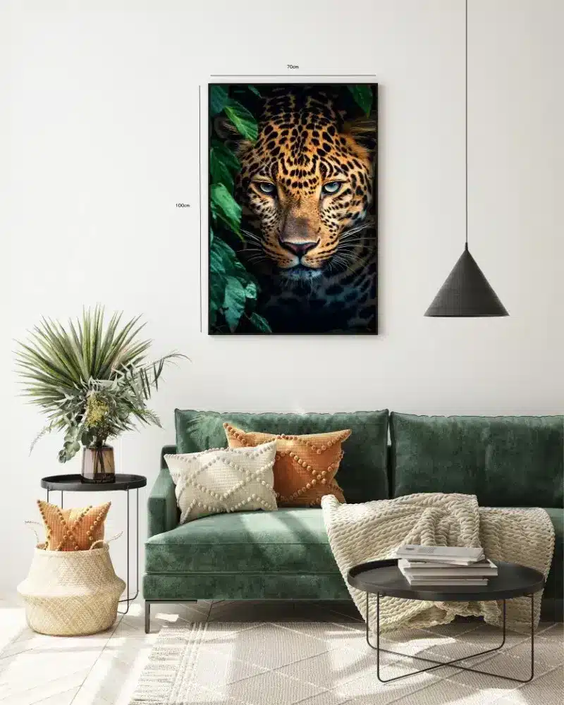 Leopard Close Plakat