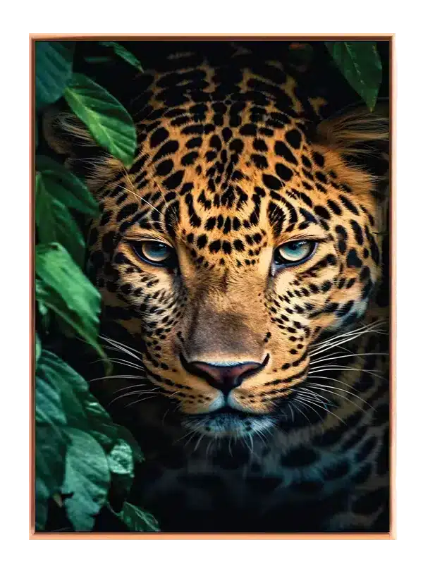 Leopard Close Plakat