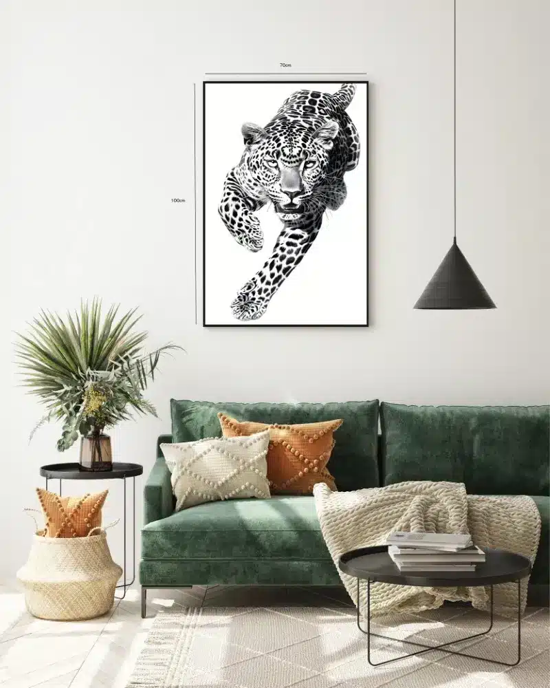 Kat Jaguar In Motion Plakat
