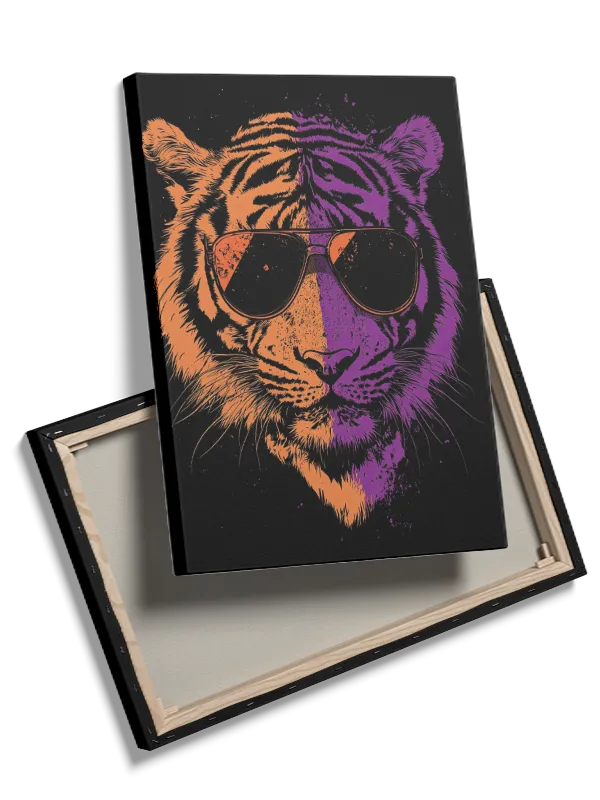 Tiger Sunglasses Plakat