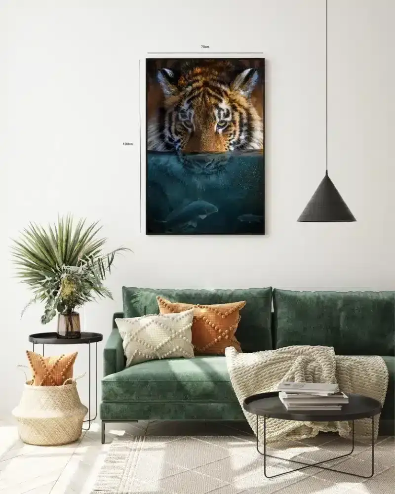 Tiger Underwater Plakat