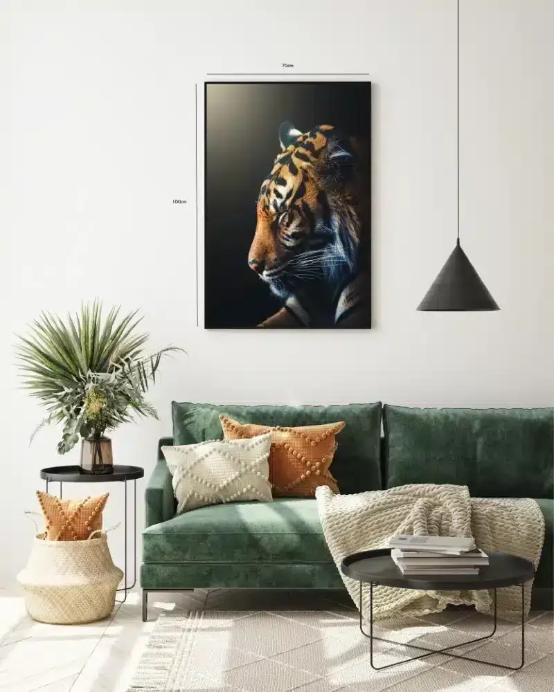 Tiger Profile Plakat