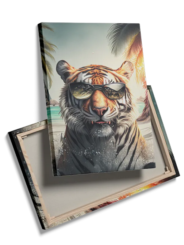 Tiger With Sunglasses Plakat