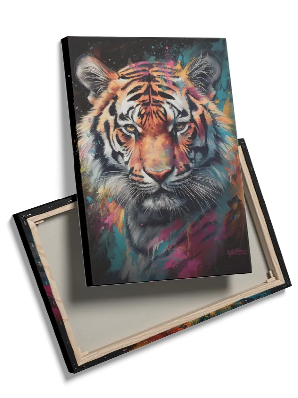 Tiger Color Splash Plakat
