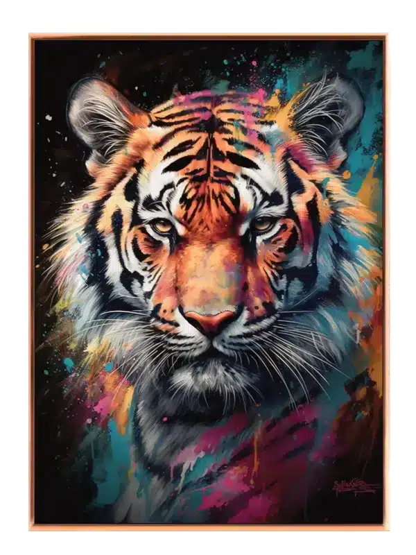 Tiger Color Splash Plakat