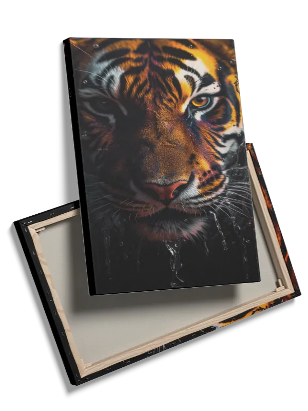 Tiger Face Closeup Plakat