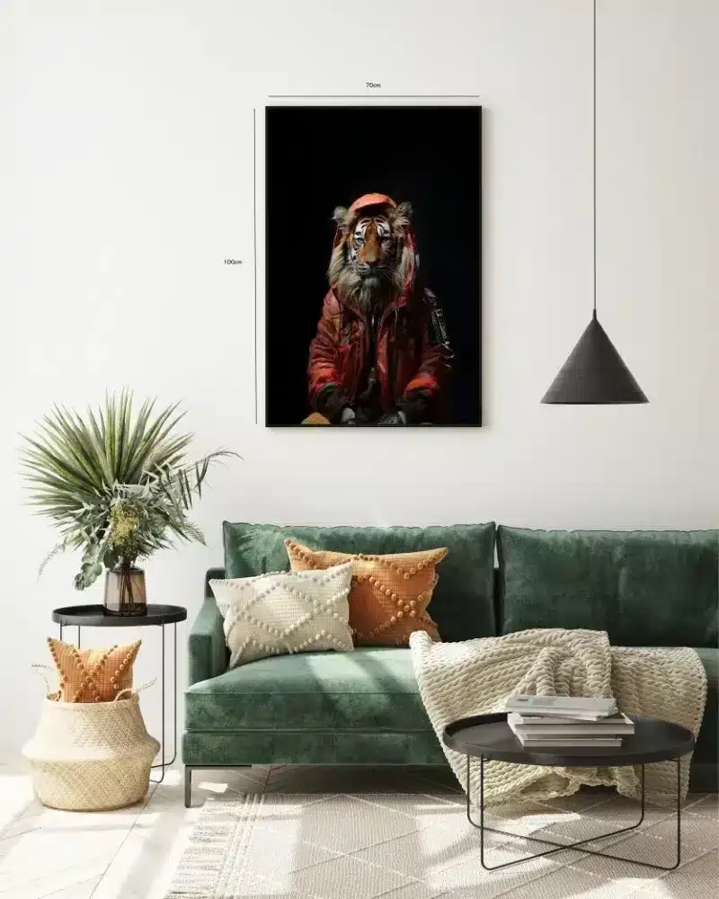 Tiger In Jacket Plakat