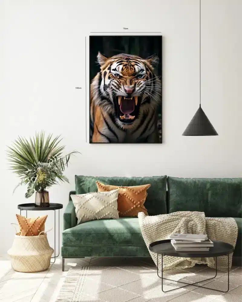 Bengal Tiger Roaring Plakat