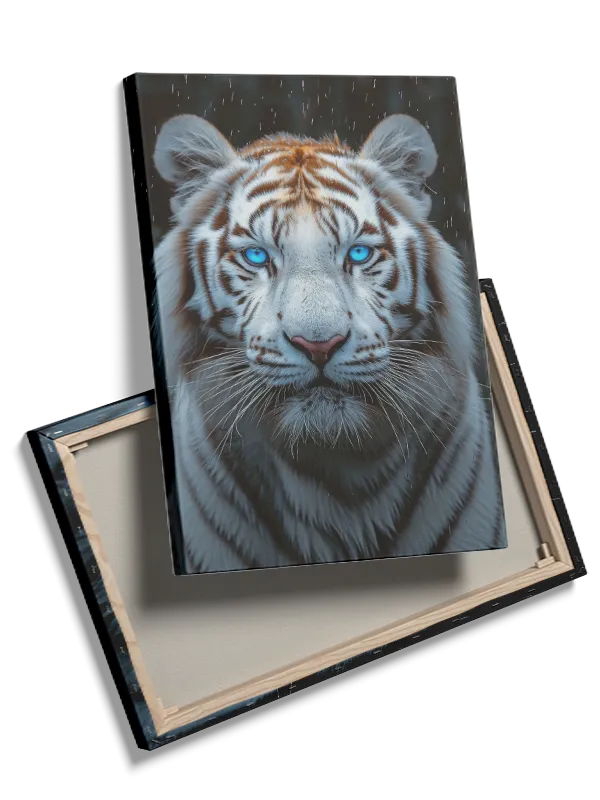 White Tiger Face Plakat